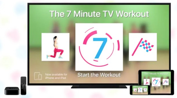 App Store每日限免软件推荐：7 Minute TV Workout